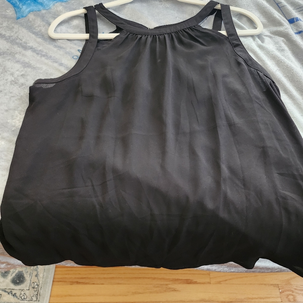 Express Black Sleeveless Top